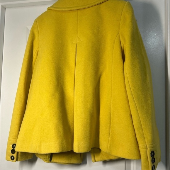 Tommy Hilfiger Yellow Double-Breasted Women's Coat - Picture 5 of 8